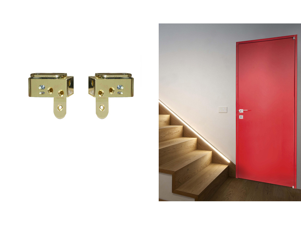 Cerniera Invisibile Cab-R Regolabile 3d per Porta a Filo varie finiture |  Sfs-Intec - immagine 2